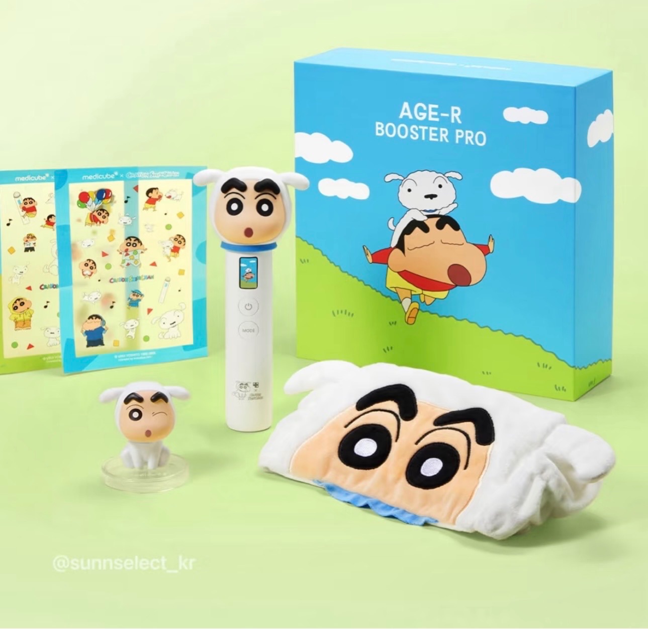 Medicube x 蠟筆小新聯名款 張員瑛代言 美容儀 AGE PRO