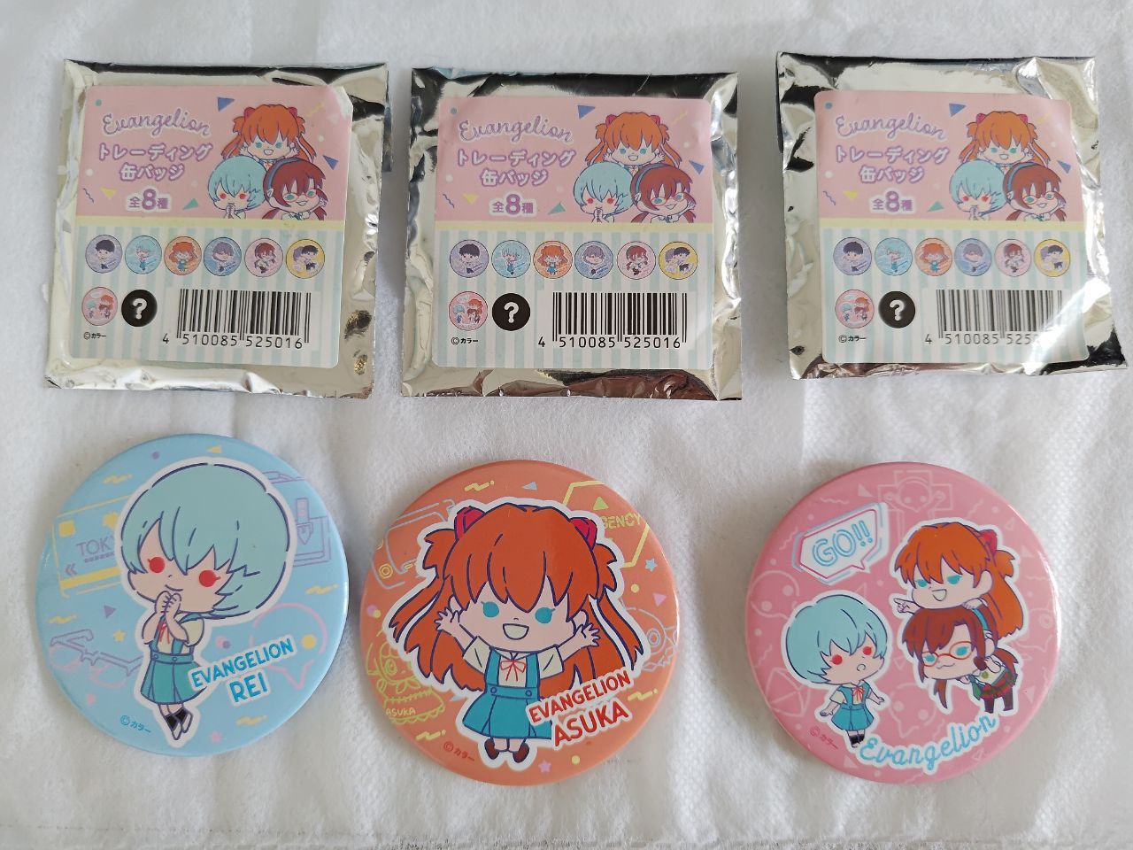 新世紀福音戰士 EVA 大創限定徽章確認款