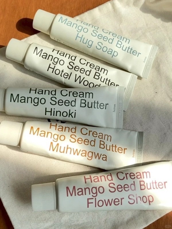 Hetras. Hand Cream Mango Seed Butter 芒果籽保濕香氛護手霜 容量:50ml