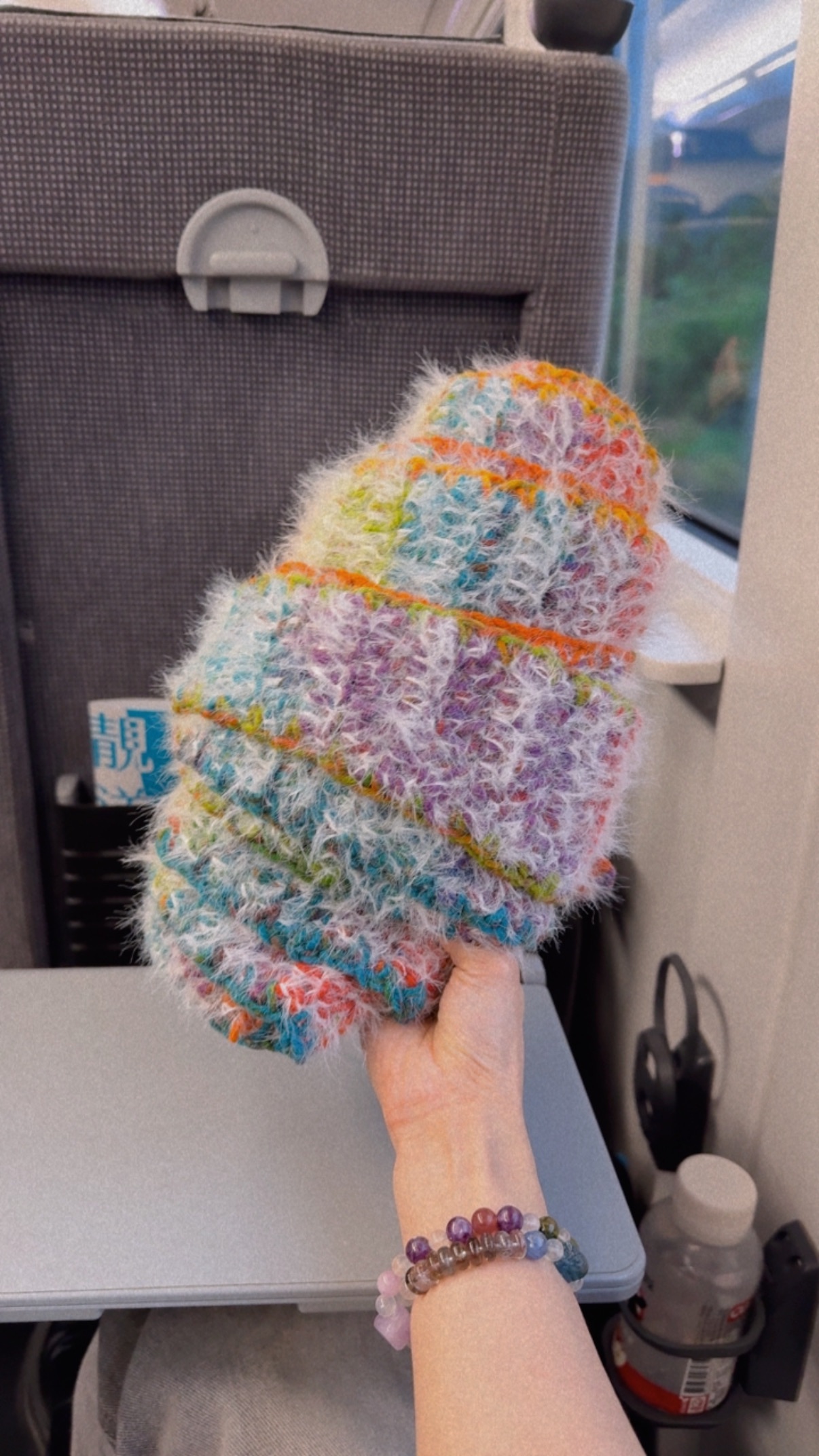 可頌連帽圍巾系列