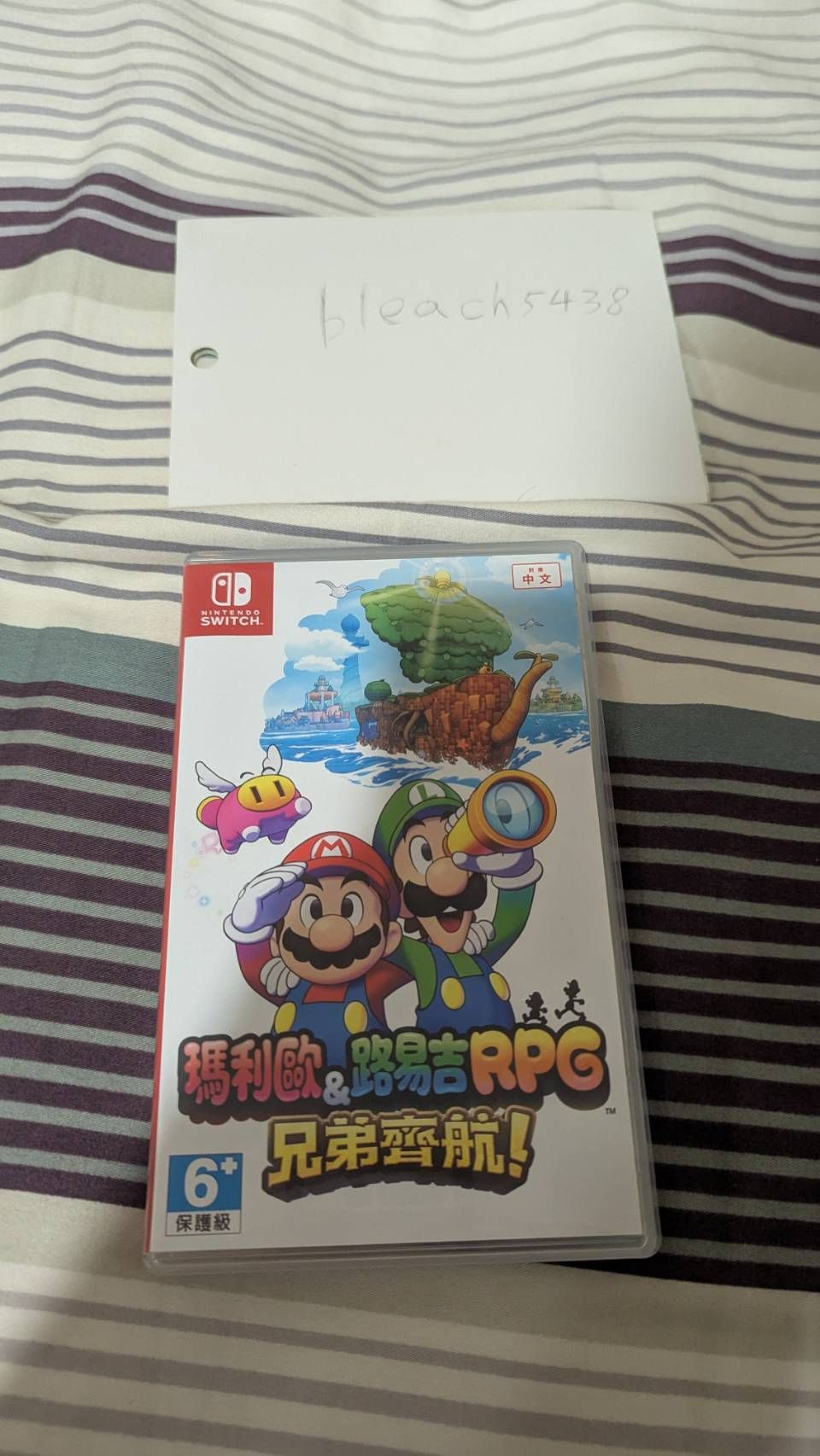 瑪利歐與路易吉rpg兄弟齊航