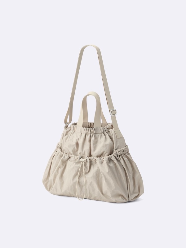 束口抽繩肩背側背包