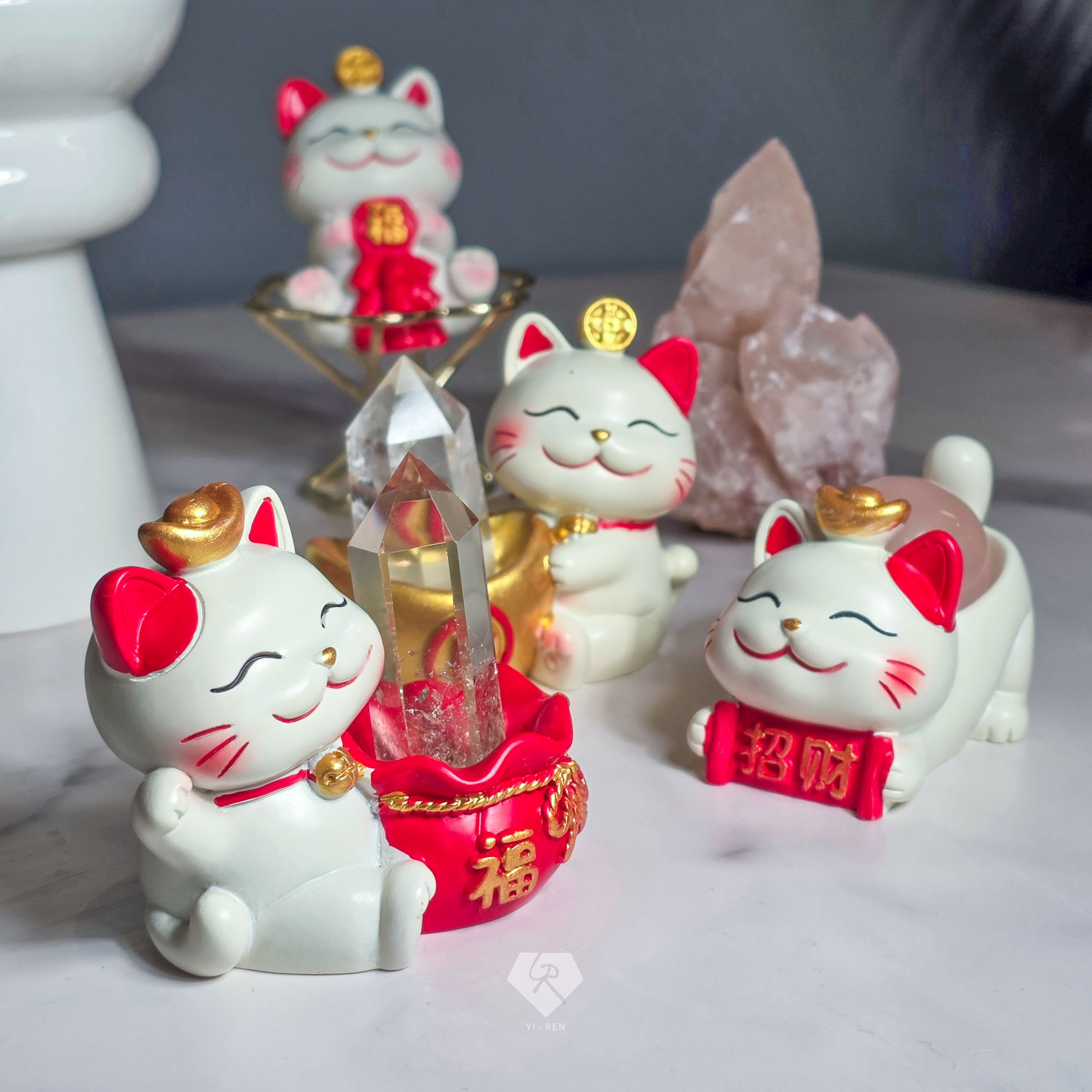 新春開運🏮水晶招財貓​