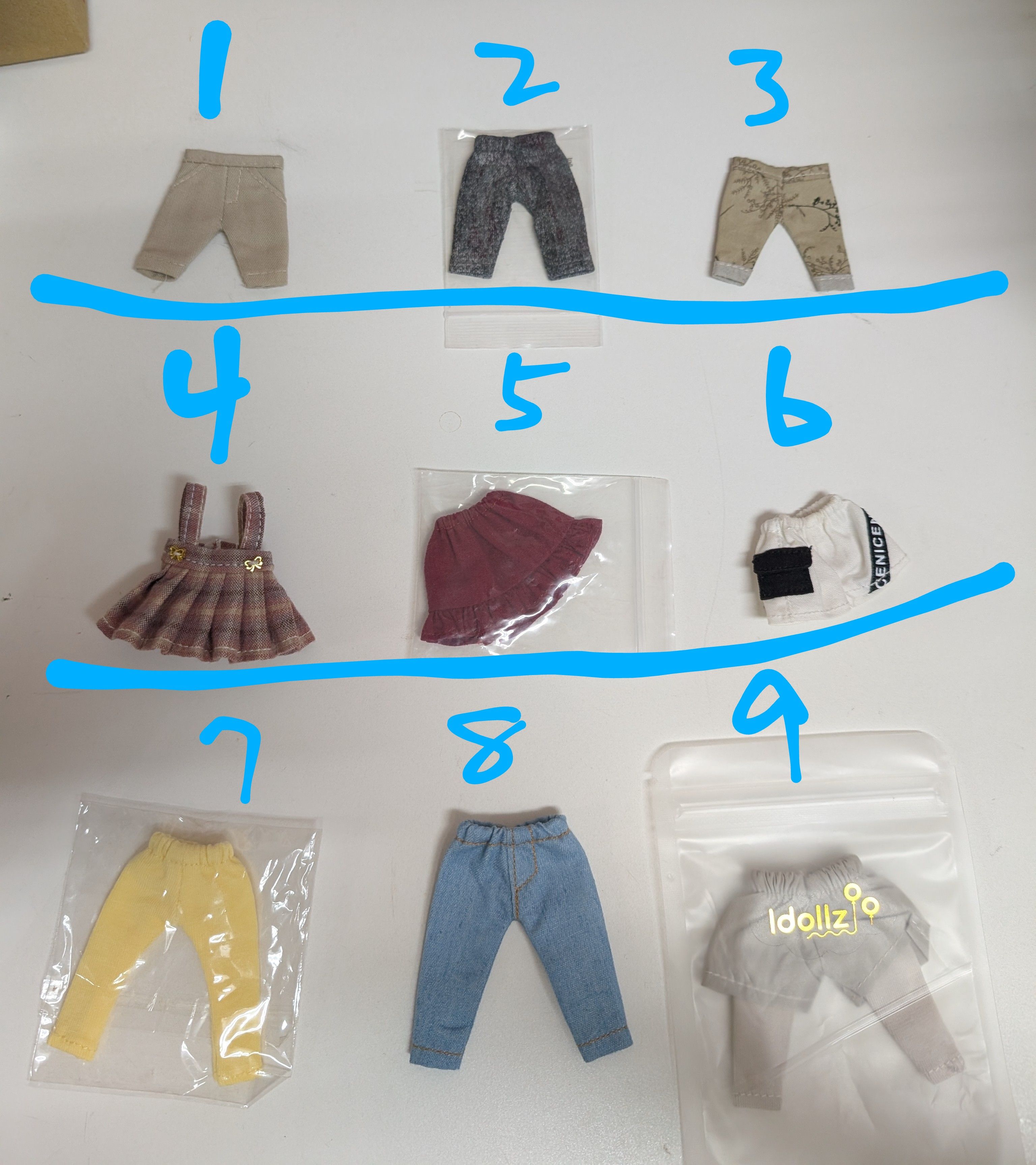 下半身、褲子、裙子