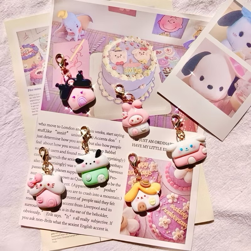 ins可愛三麗鷗房子系列吊飾💗