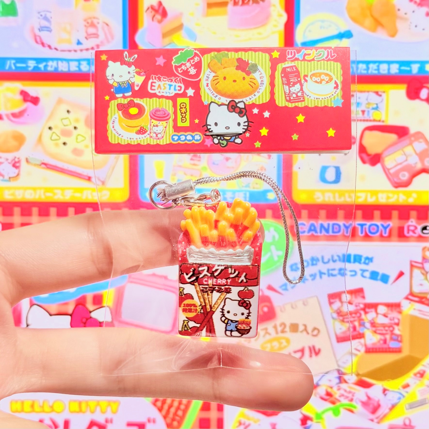 🫧可愛kitty pocky小小吊飾🪽