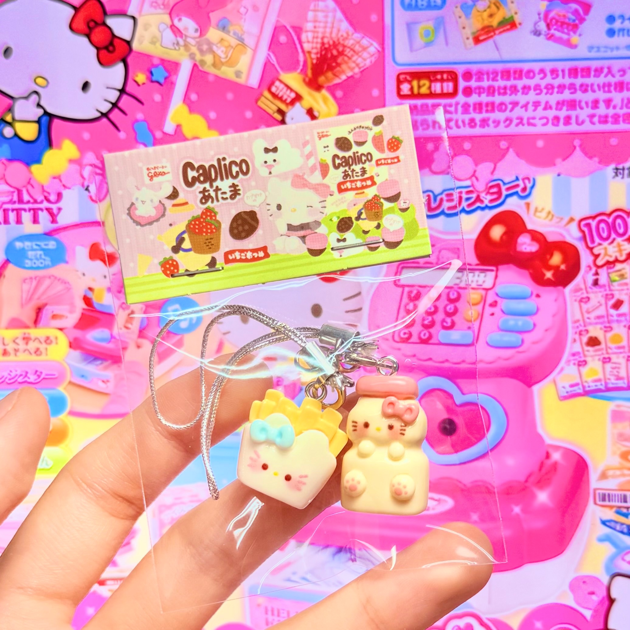 🫧可愛kitty食物系列吊飾🪽