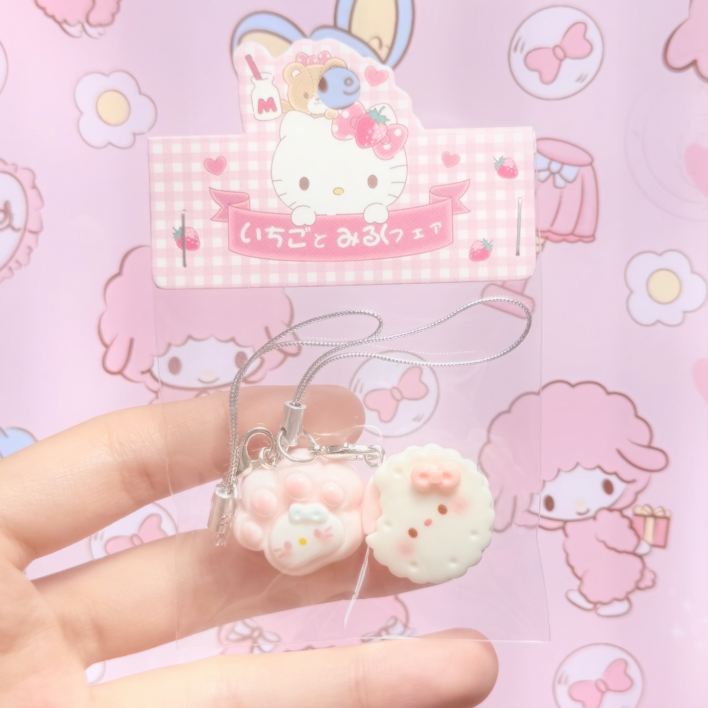 🫧可愛貓抓餅乾小吊飾🪽