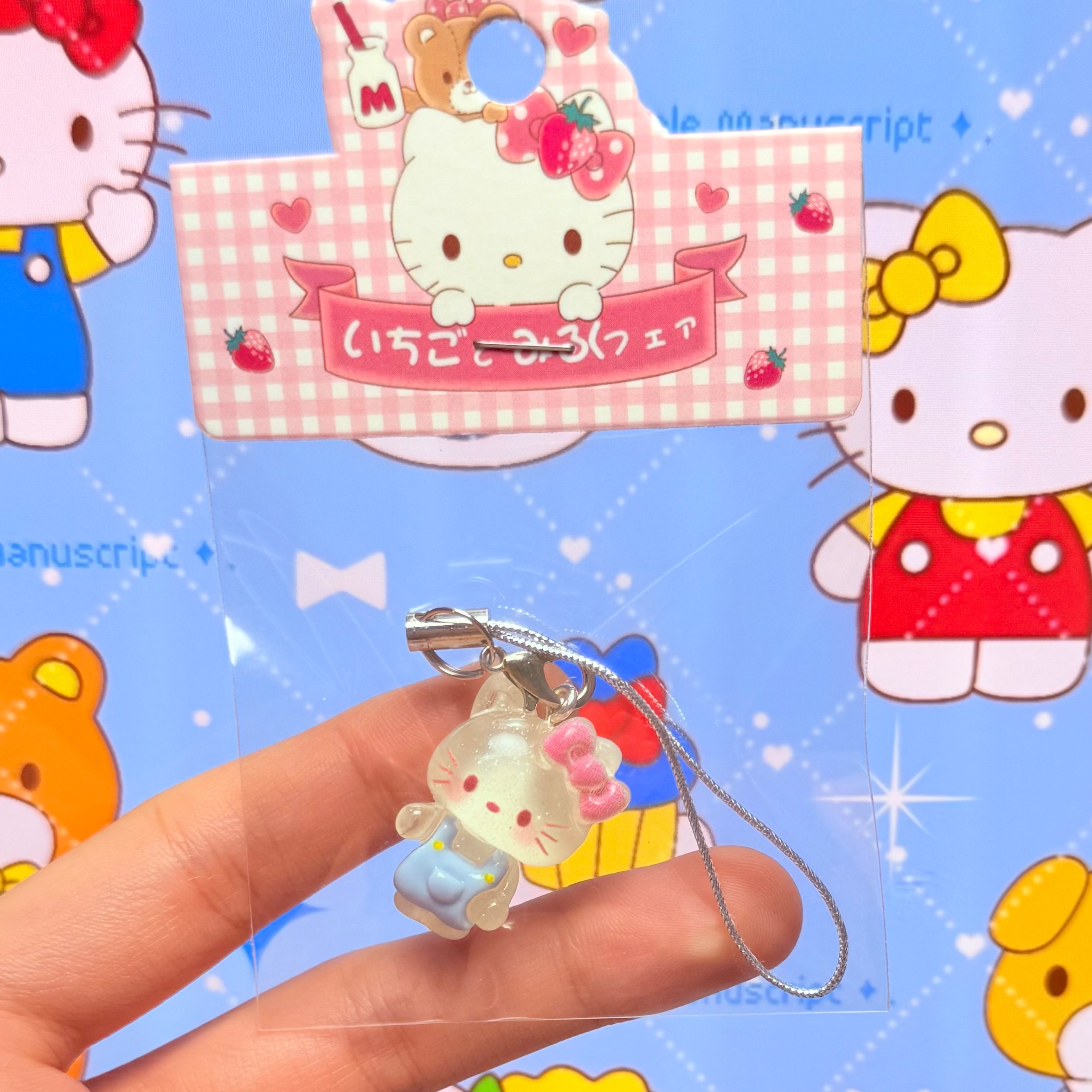 🎀可愛透明三麗鷗家族小吊飾🎀