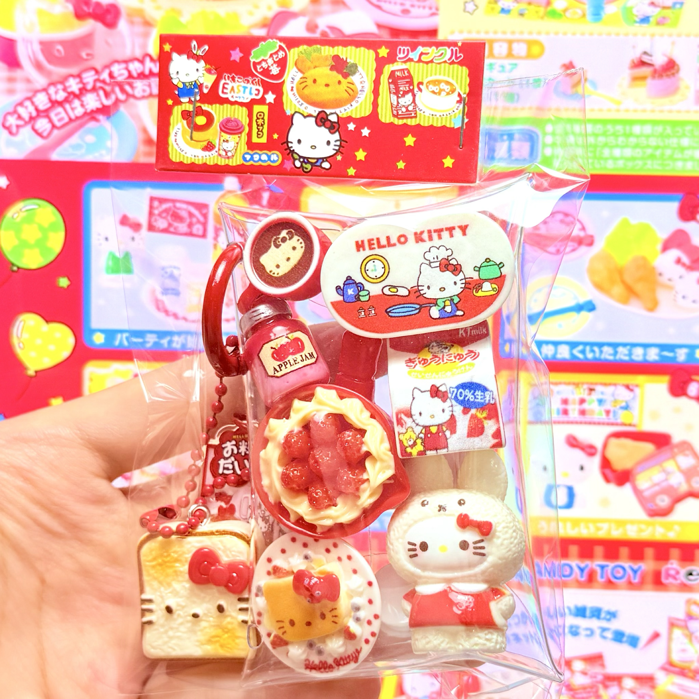 🍓可愛米菲kitty草莓牛奶甜品系列🍼