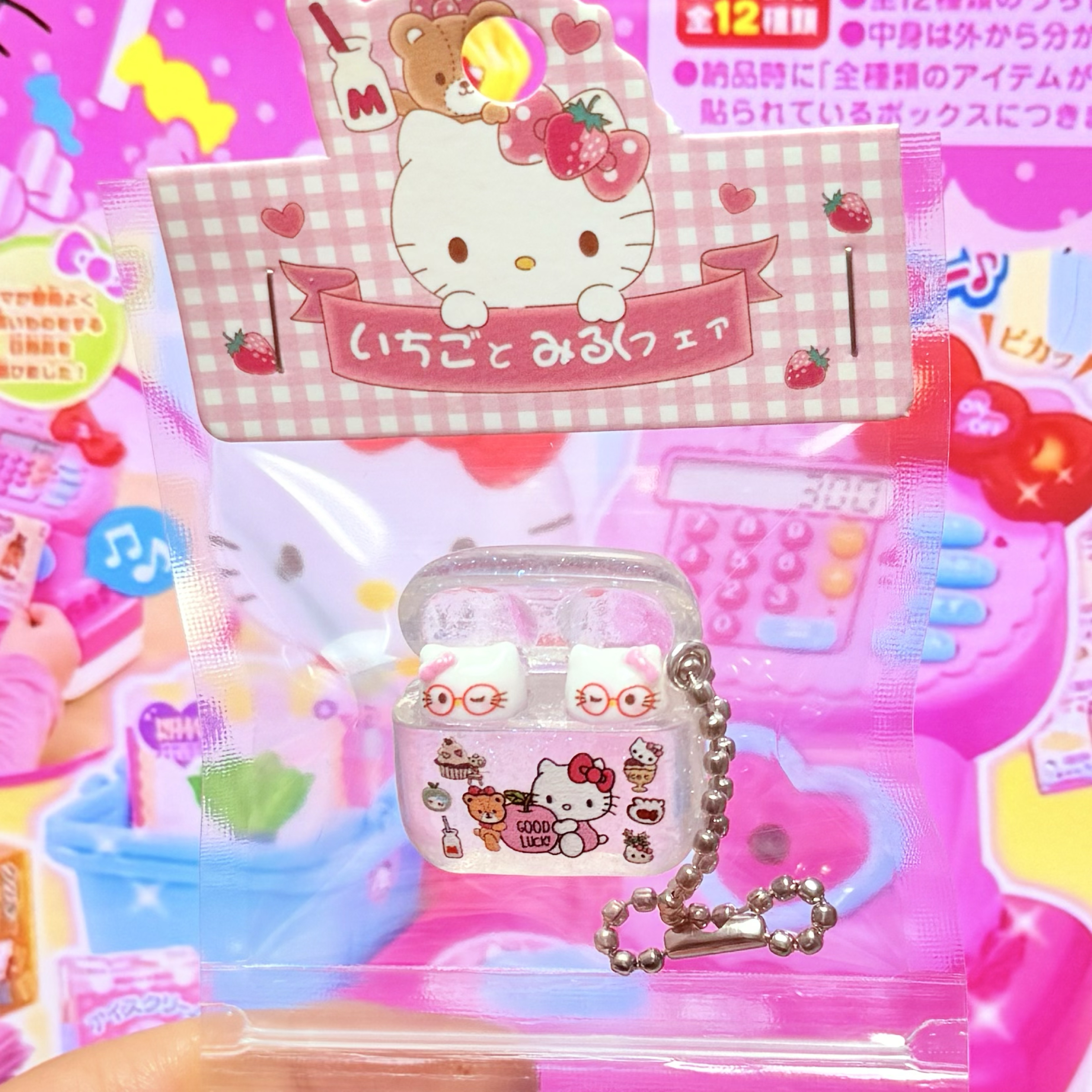 🐇可愛kitty透明耳機系列🍓
