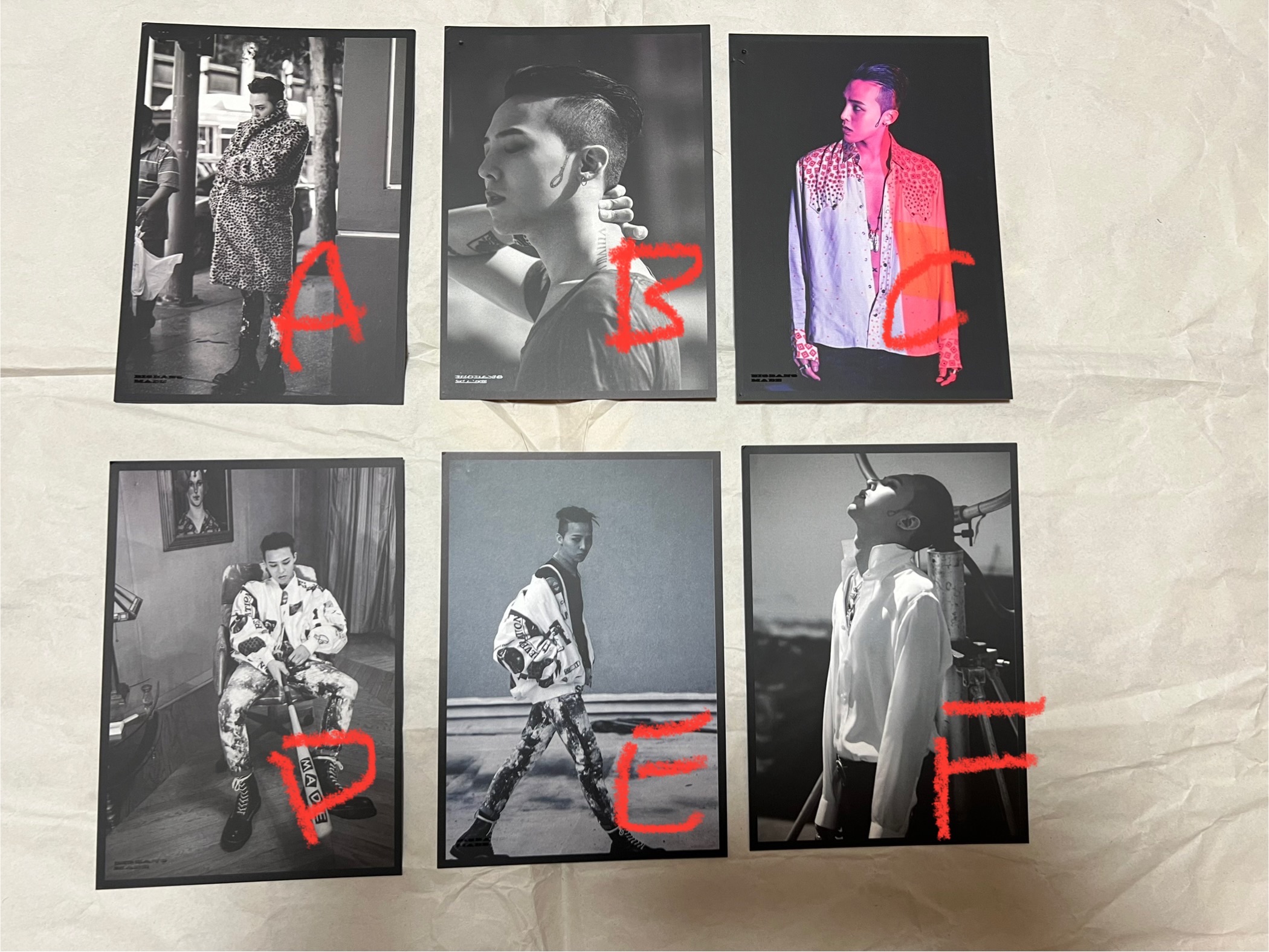 10週年紀念明信片 - 權志龍