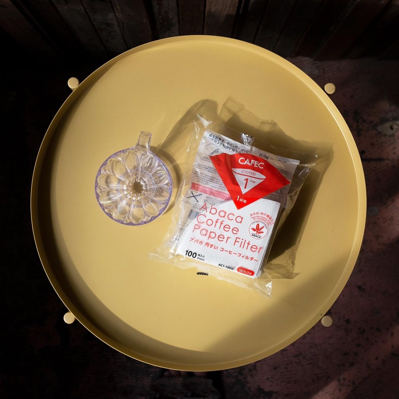 手沖濾紙 / 日本三洋產業 CAFEC ABACA 麻纖維錐形 / 錐形濾紙 /1-2人份 100張入/漂白