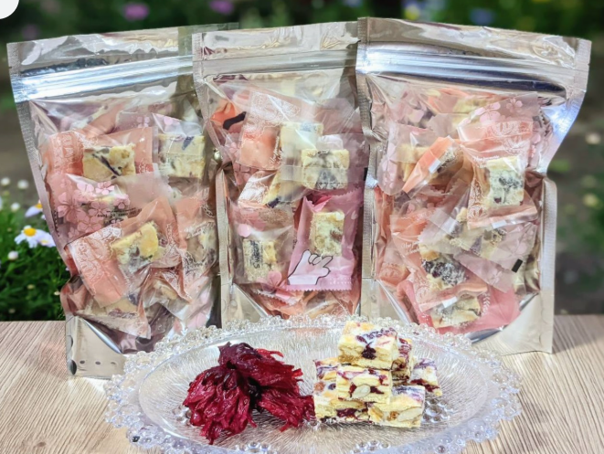 烘焙手作-洛神莓果雪Q餅