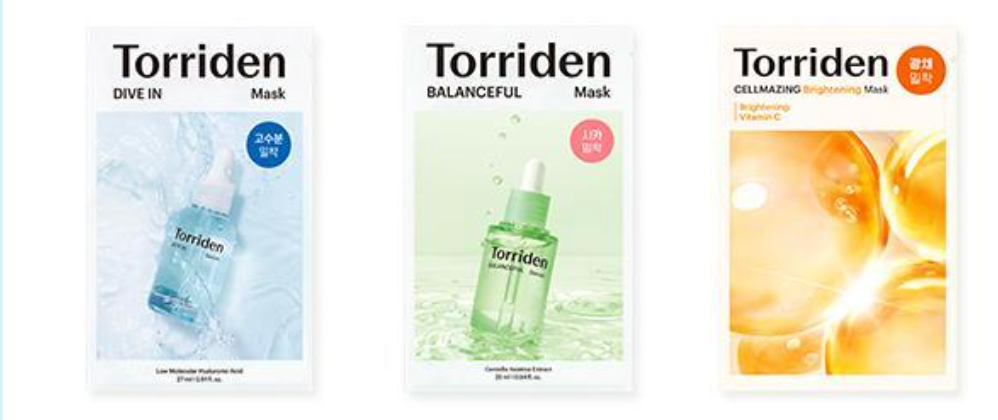[預購]Olive young- Torriden 面膜（預計1/21陸續寄出）