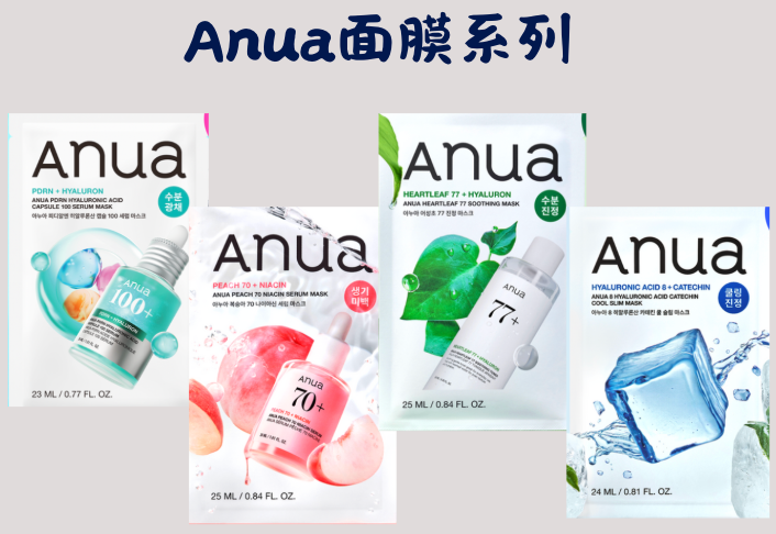 [預購]Olive young-Anua面膜（預計12/9陸續寄出）