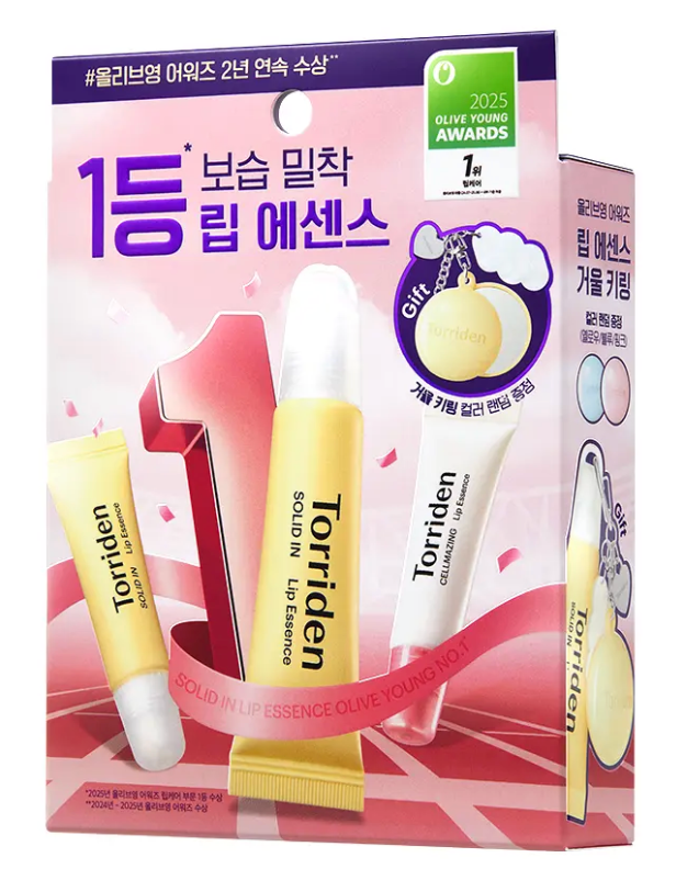 [預購]Torriden 神經醯胺（黃色）、膠原蛋白（粉色）護唇膏組合（預計12/9陸續出貨）