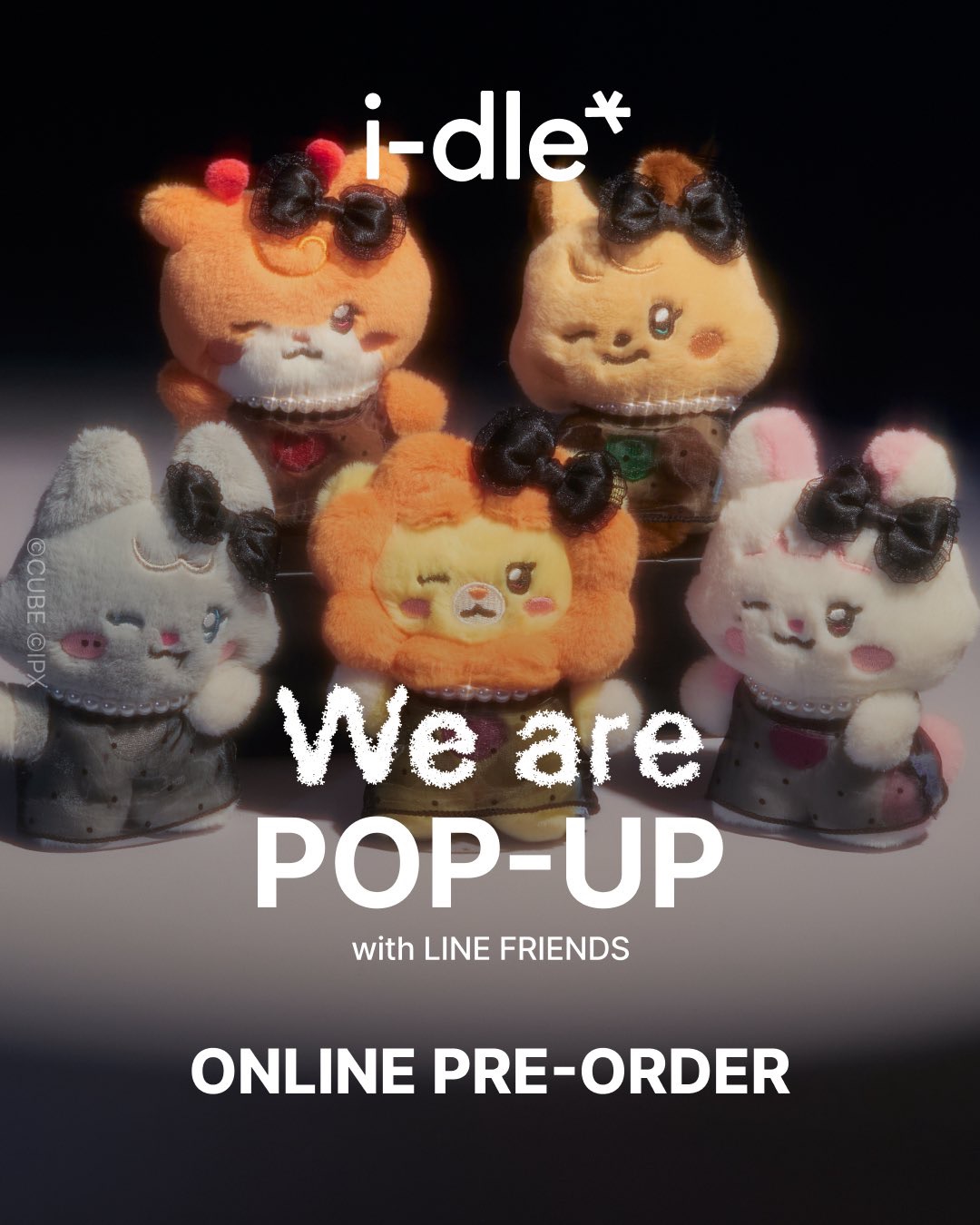 i-dle 官方 We are 娃娃 周邊