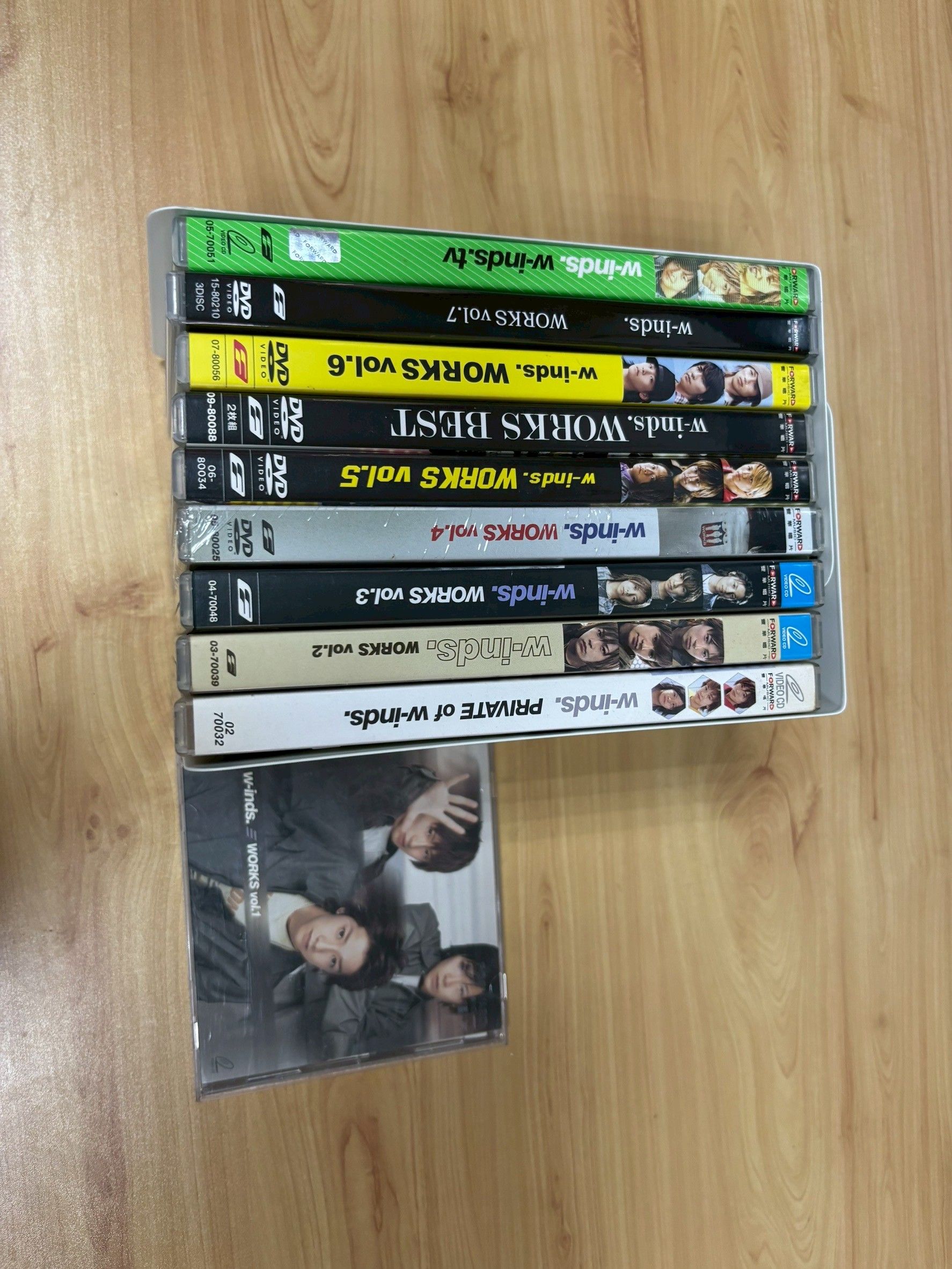 w-inds. work系列VCD、DVD