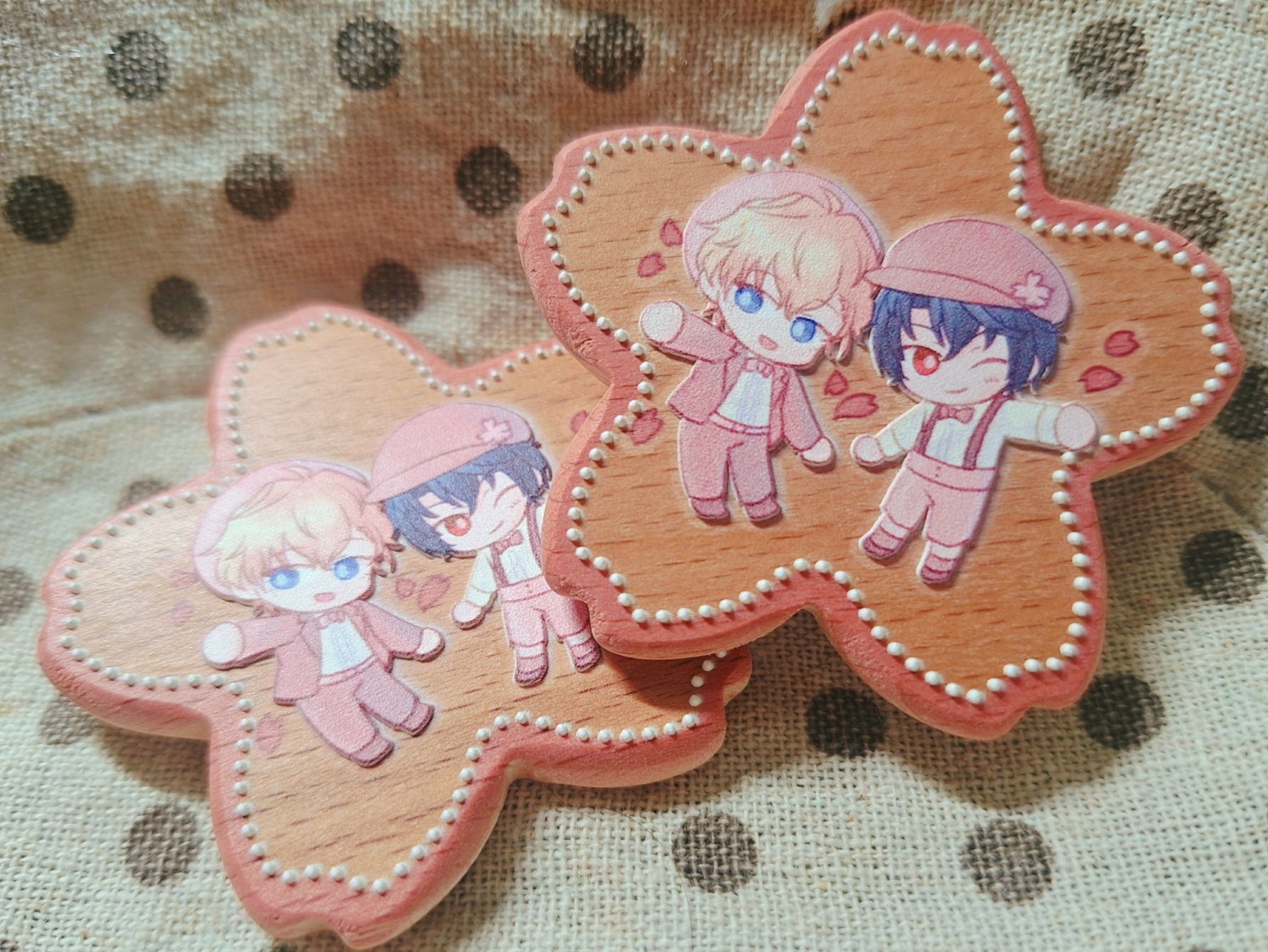 幼馴染浮雕木片