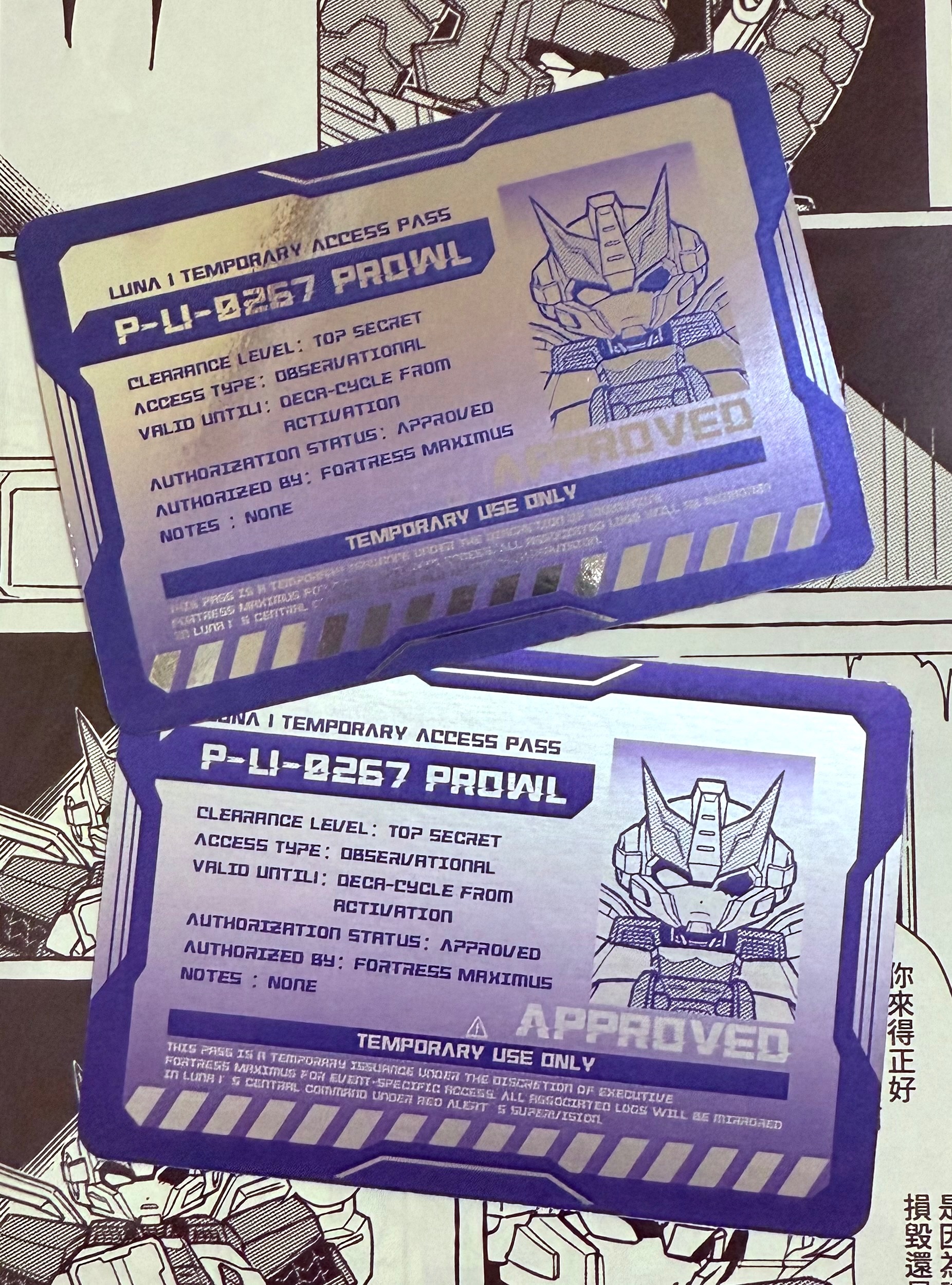 福特＆警車3p漫畫小料+小卡
