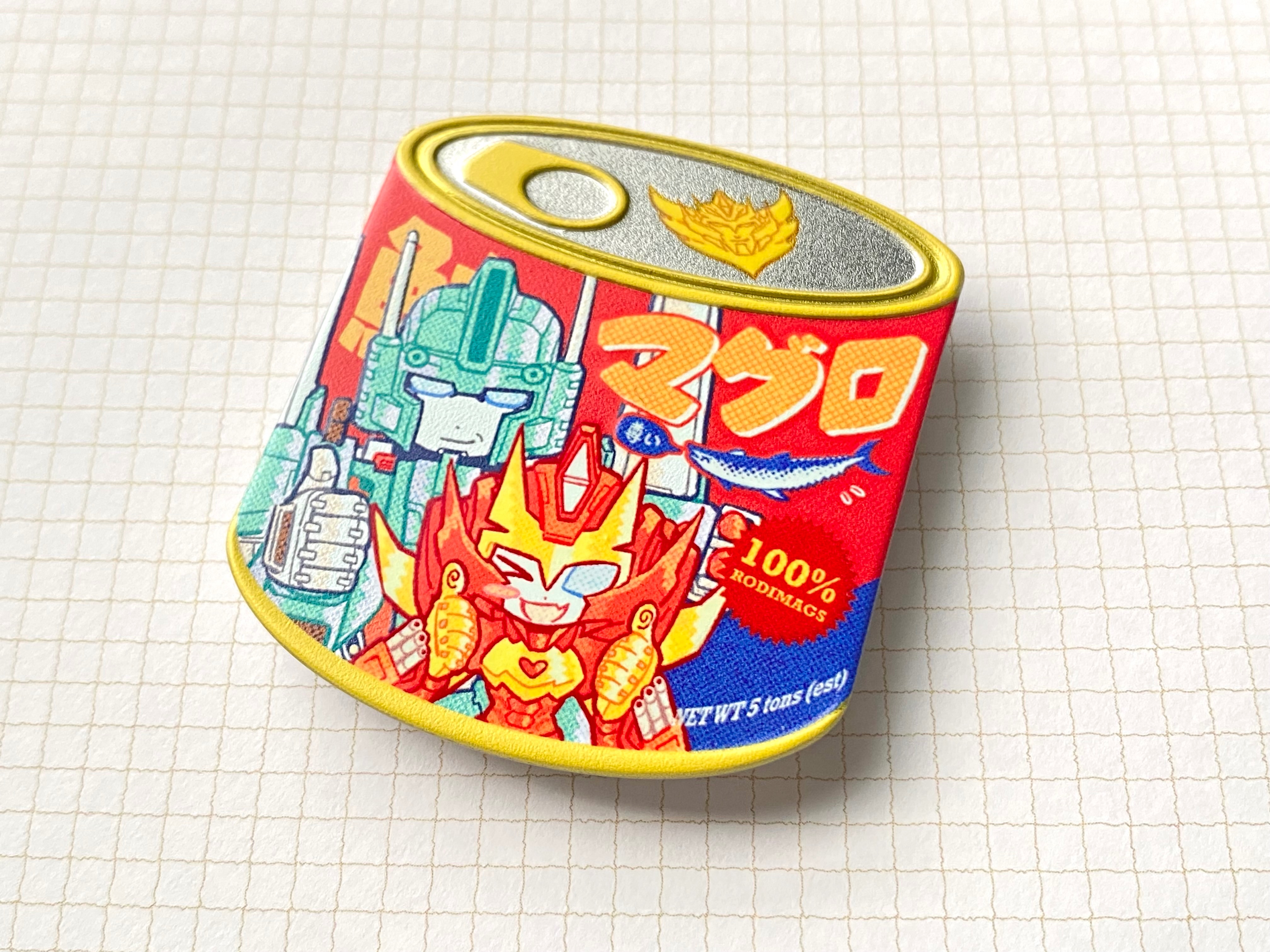 Rodimags罐頭徽章