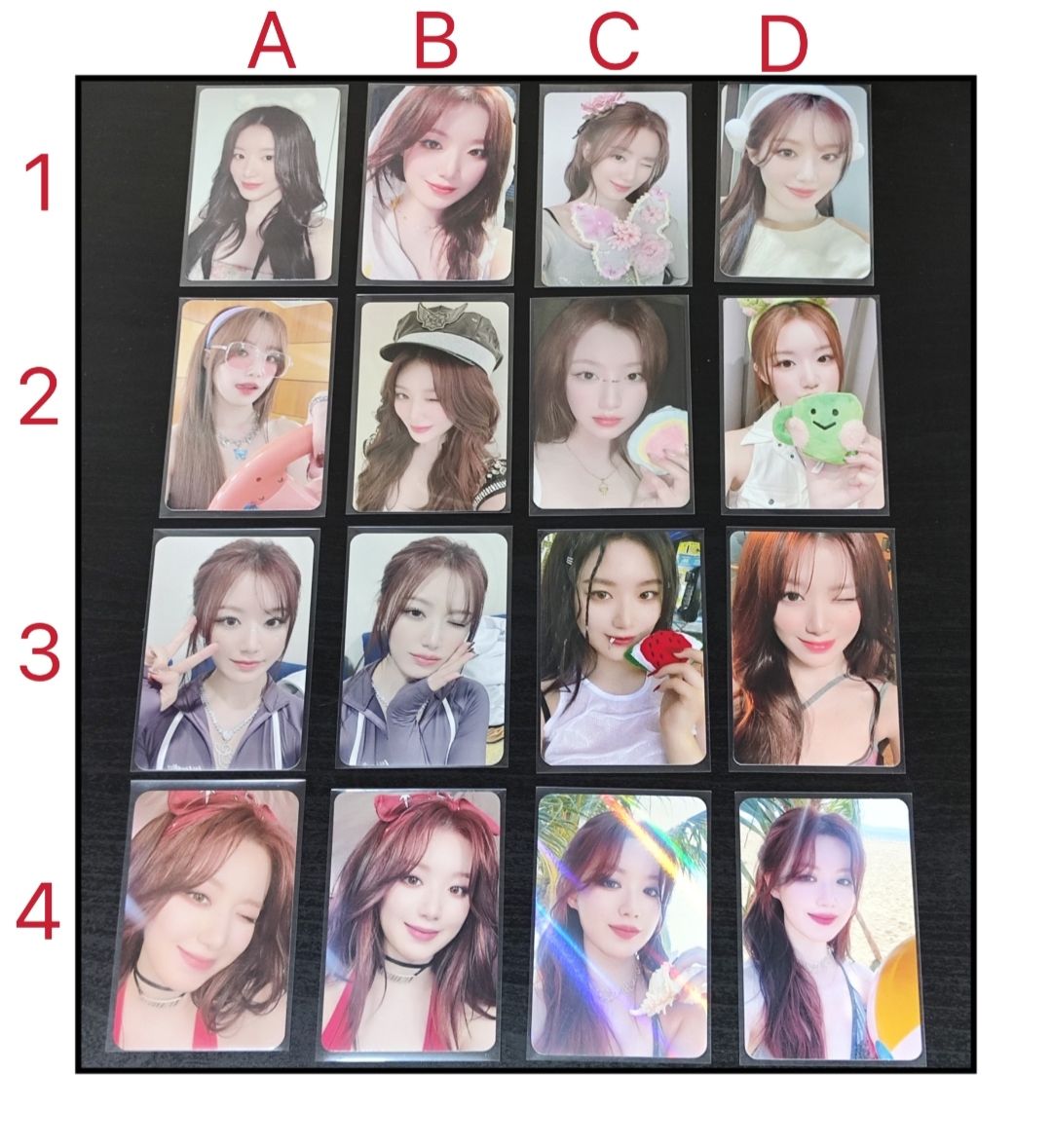 idle 葉舒華 mini 特典卡 小卡