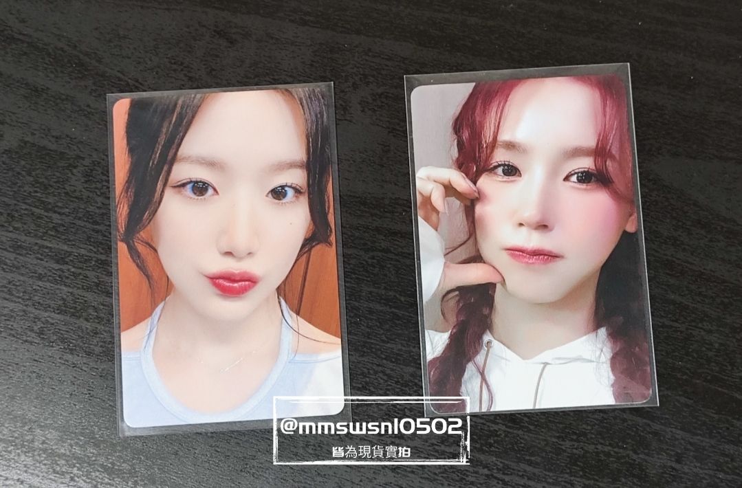 Idle 台特刷 台特麵 舒華 薇娟 正規二 熱卡