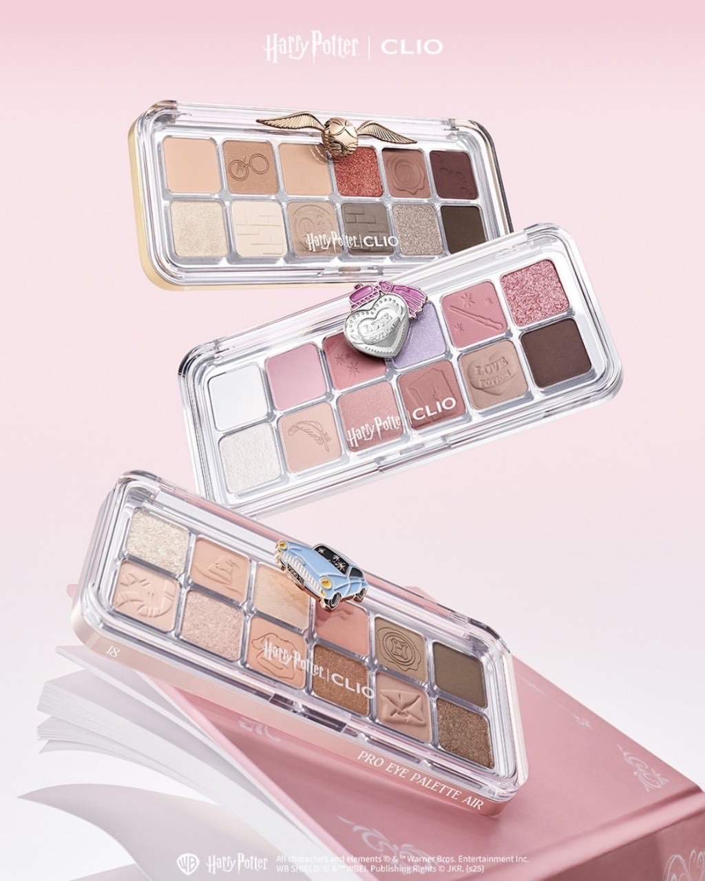 CLIO x Harry Potter Pro Eye Palette Air 哈利波特聯名款12色眼影盤