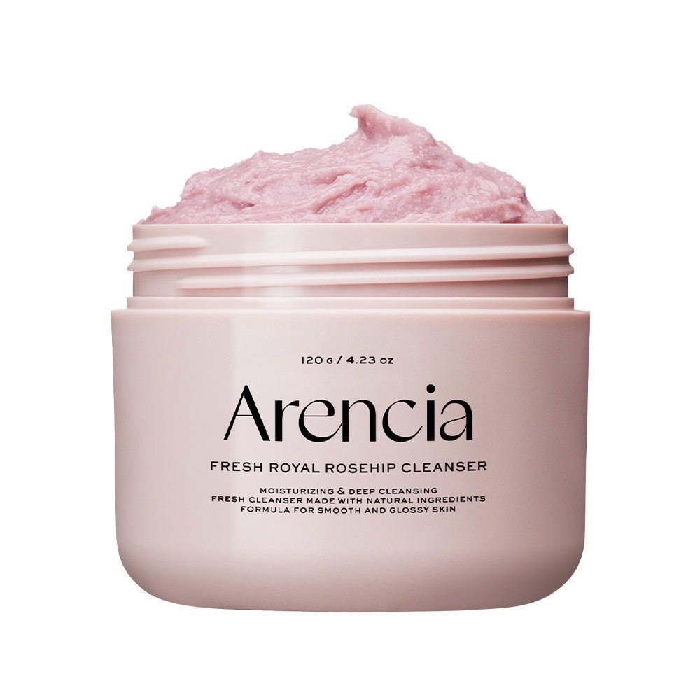 Arencia Fresh Rosehip Rice Mochi Cleanser 玫瑰米湖洗面乳