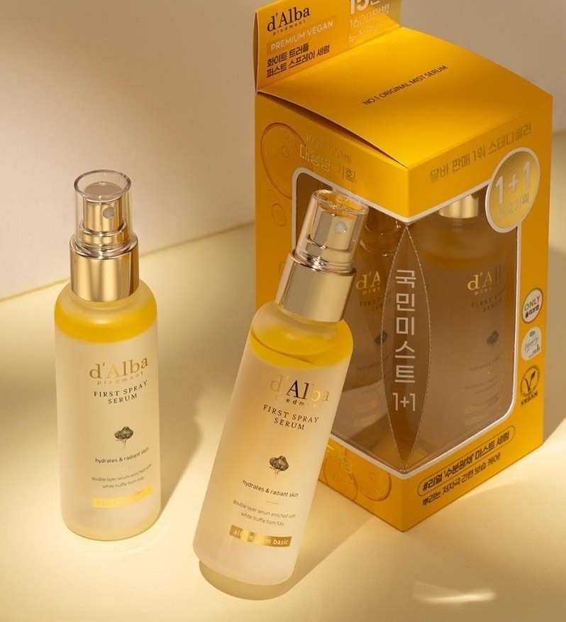 d’Alba First Spray Serum 空姐精華噴霧2件套組