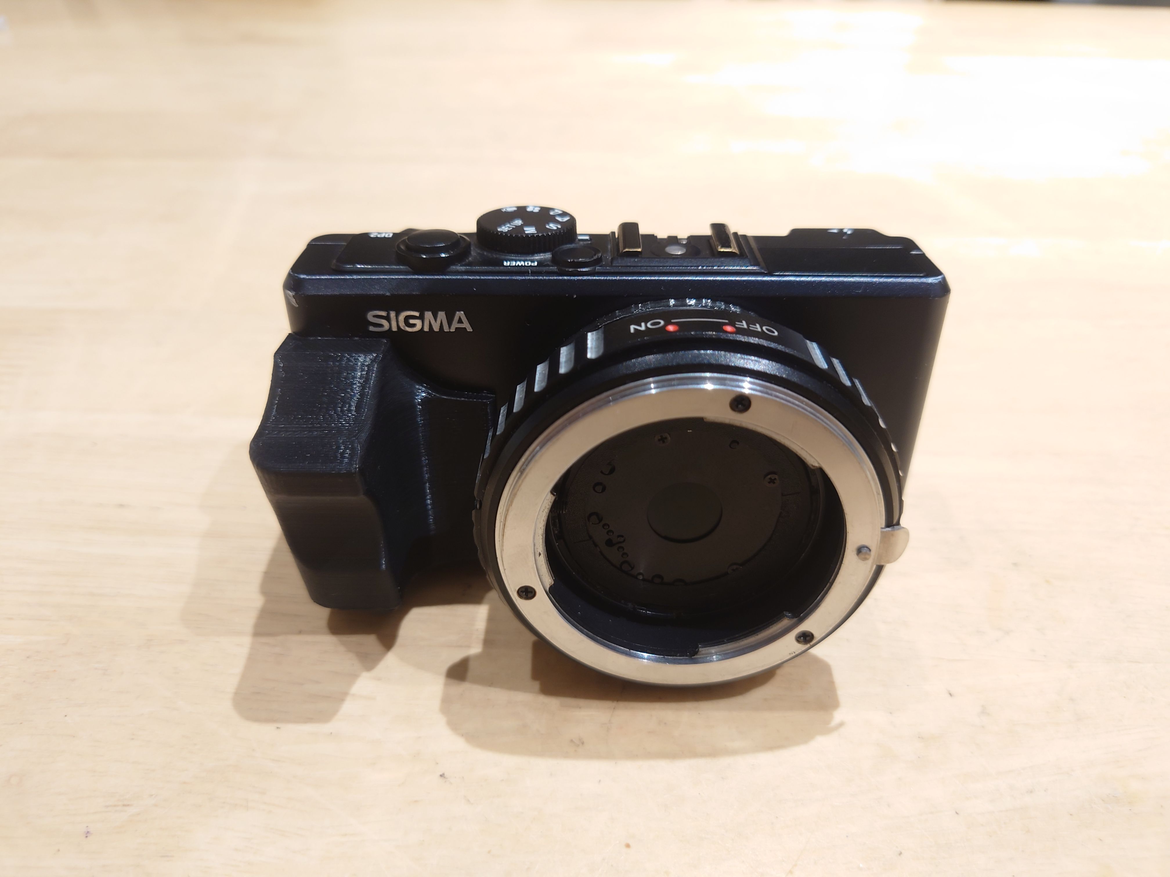 Sigma DP2改Nikon F mount 特殊機