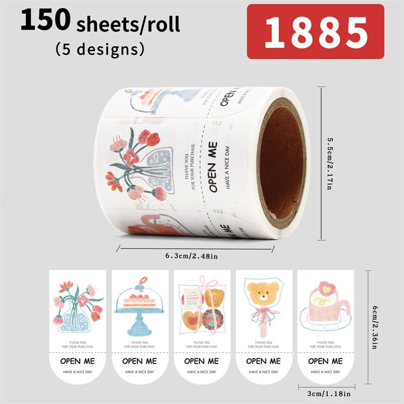 捲捲貼紙（下單1＝1捲）