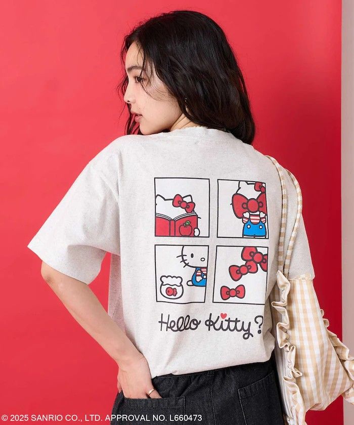 日本限定 FREAK’S STORE SANRIO HELLO KITTY 短T 刺繡