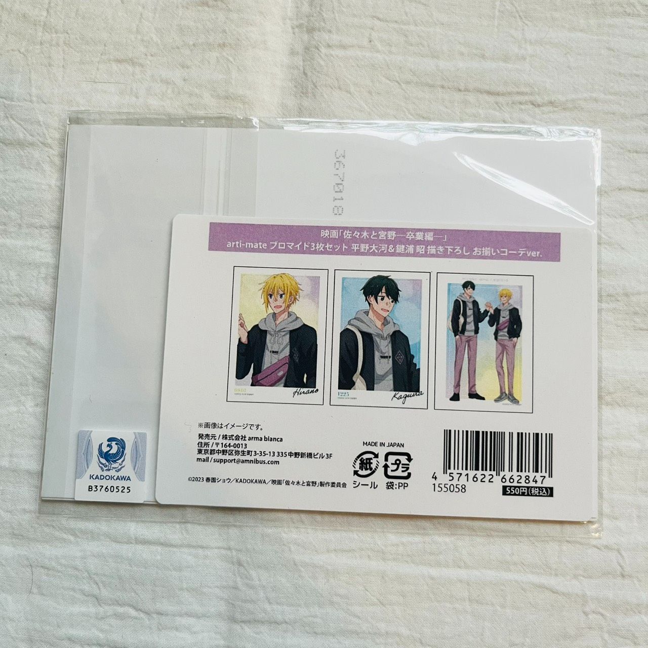 佐佐木與宮野/平野與鍵浦