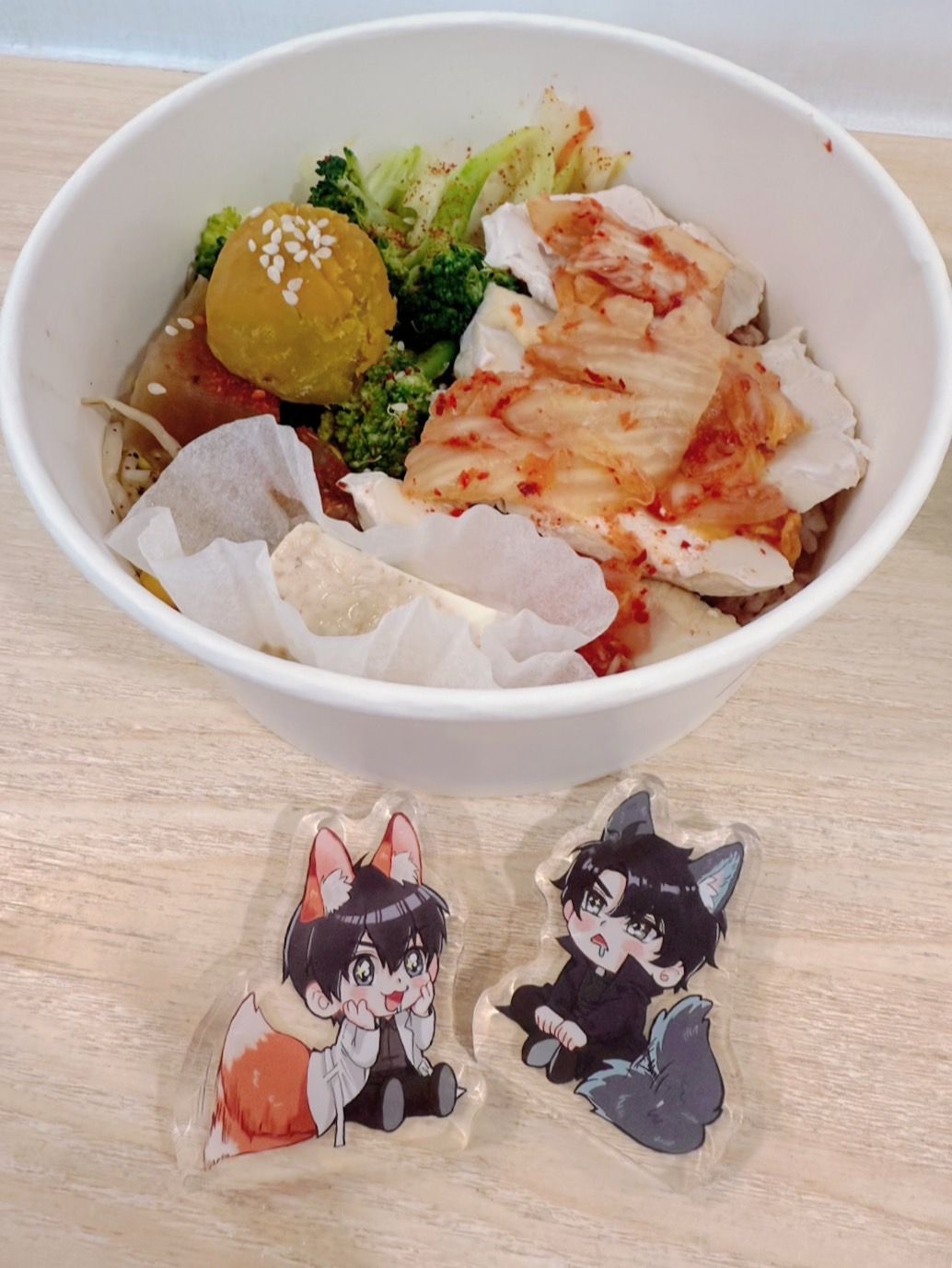 衆獨5mm高/壓克力/飯友組【黑狼衆赫x狐狸獨子】