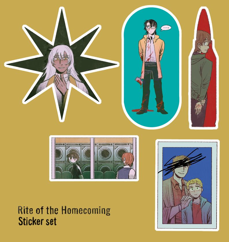 《歸鄉儀式》貼紙set