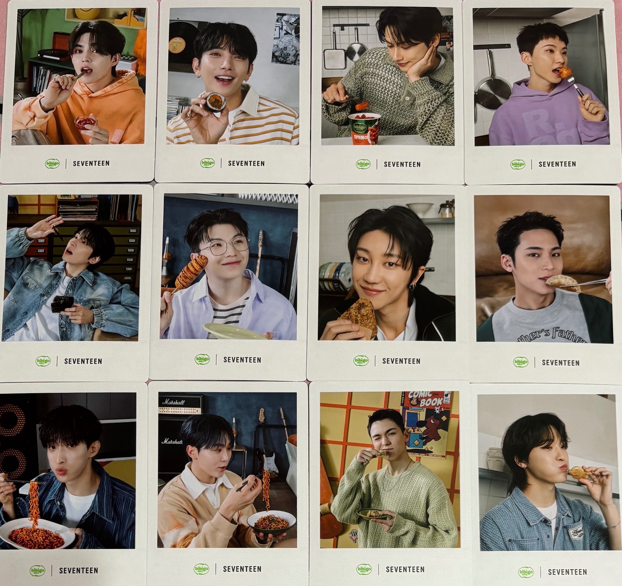 Bibigo小卡套組 需上❤️帶下💙 已無下排 上排請多帶空專 ❤️帶下排空專