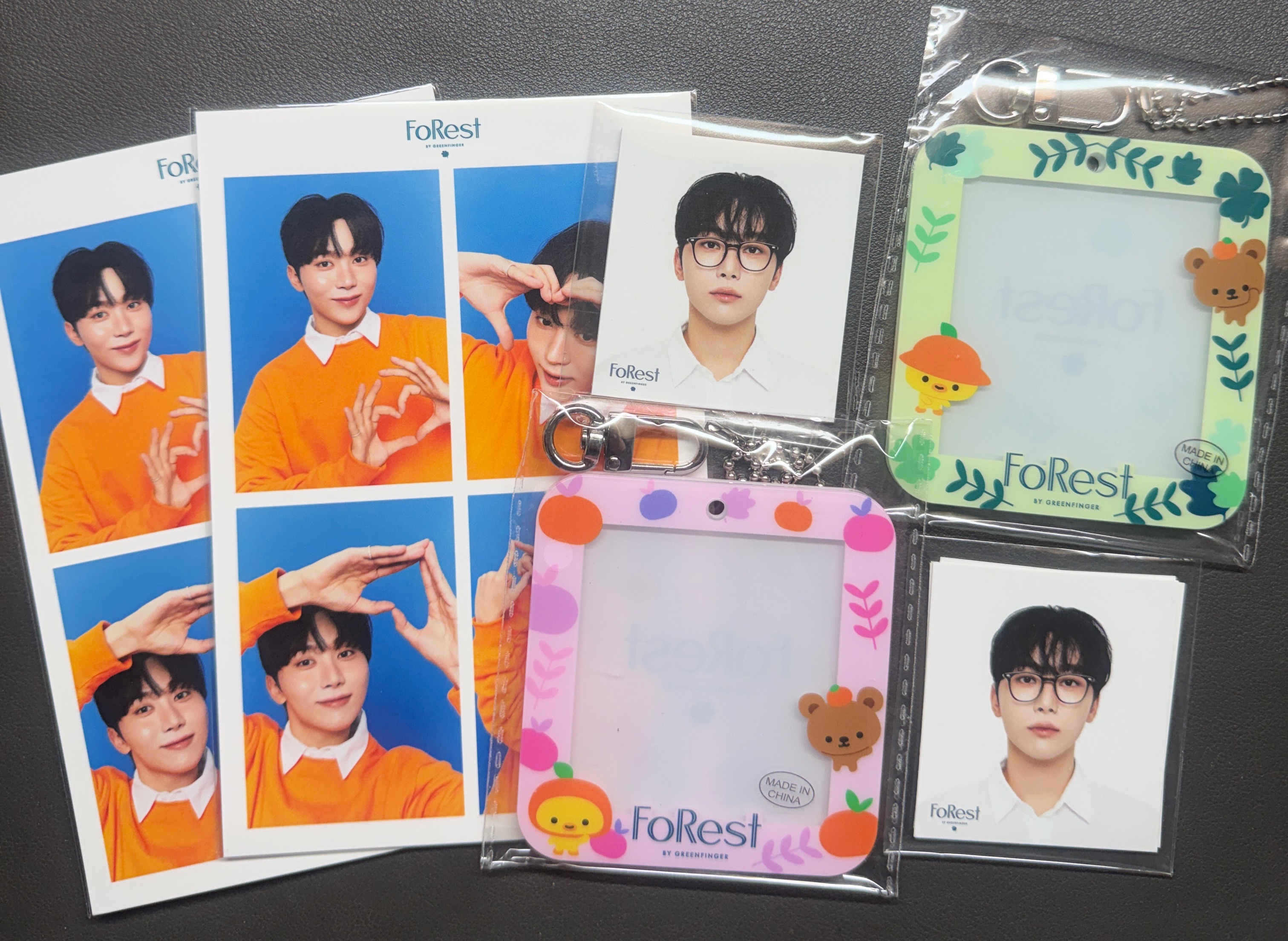 勝寛 代言卡 Forest證件照➕人生四格➕卡套
