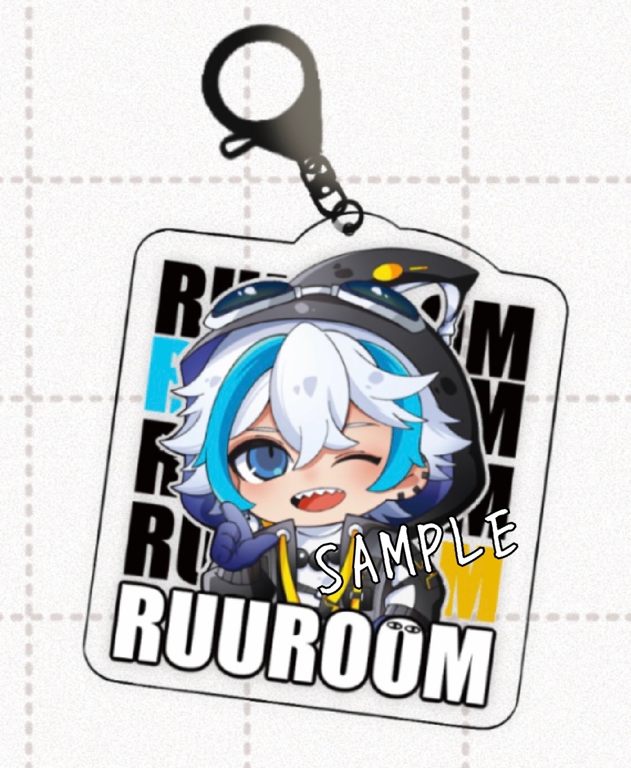 RUUROOM壓克力吊飾/飯友