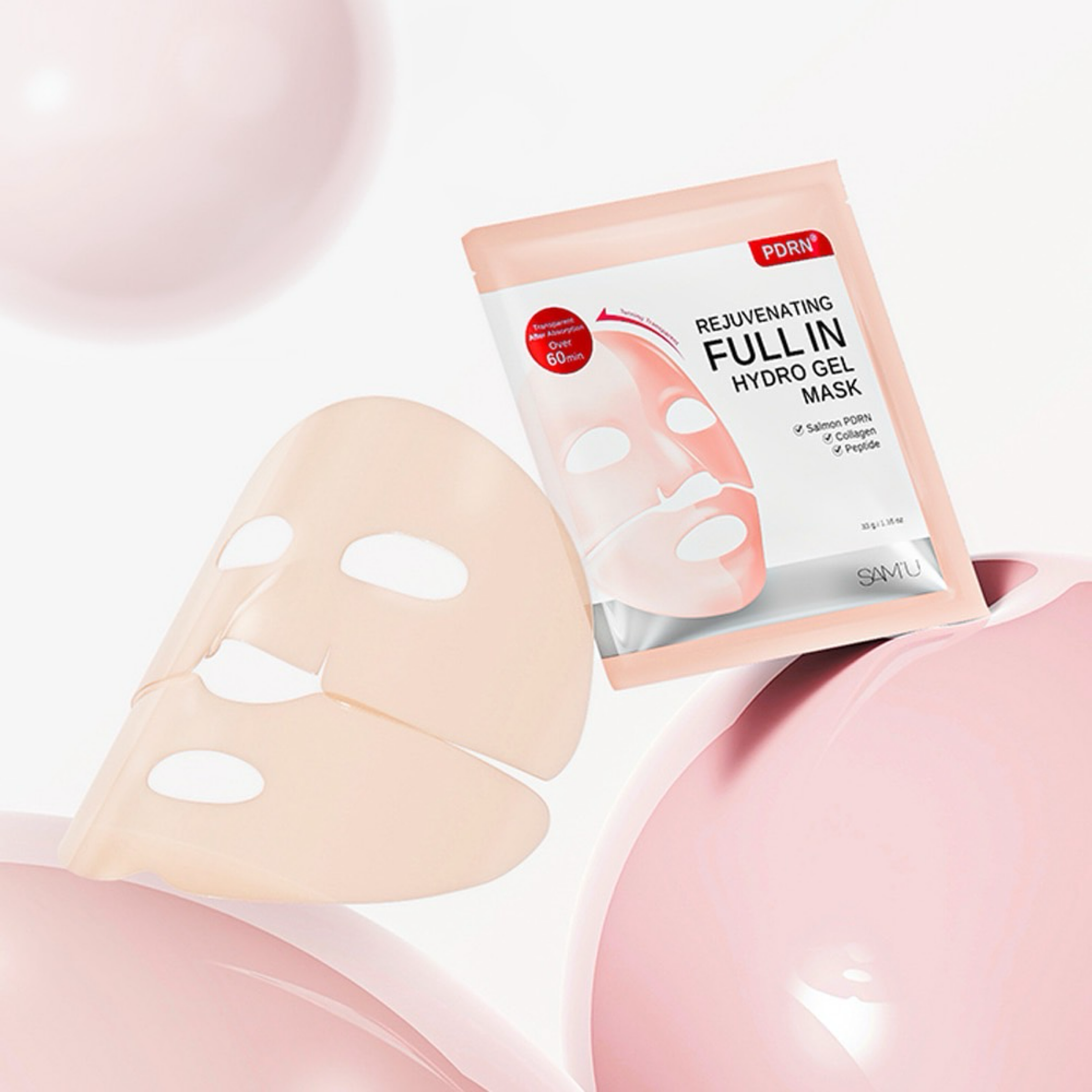 PDRN  煥活水凝膠面膜 盒/4片