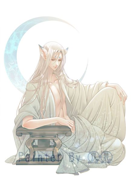 [原創]明信片 -白狐擬人