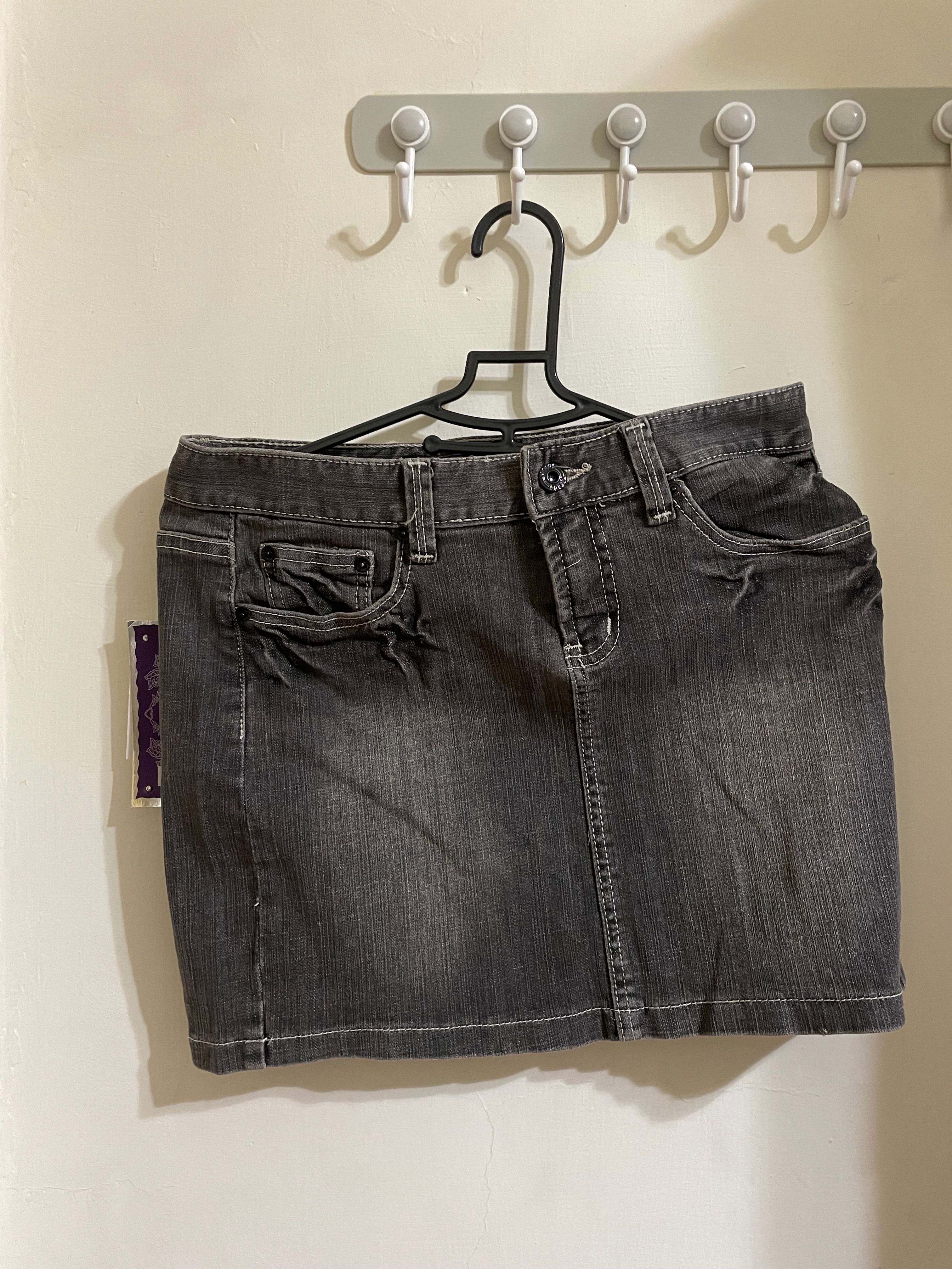 TANK’S JEAN 深色 牛仔 短裙 L號