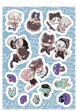 A6星幻膜半切貼紙