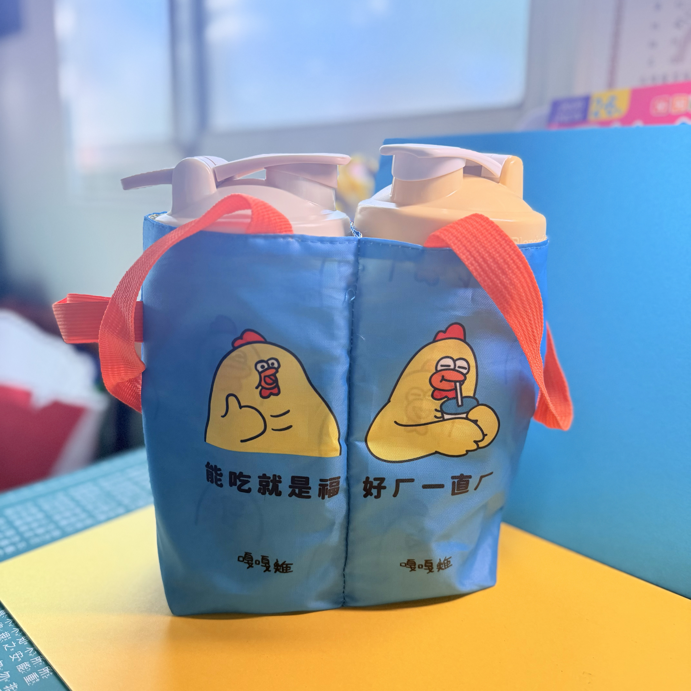 雙杯袋（內袋更新為滿版叫雞）