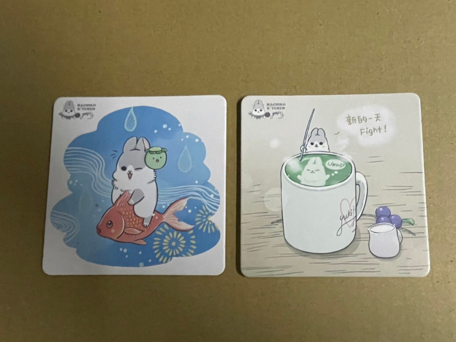 ㄇㄚˊ幾兔杯墊※非賣品