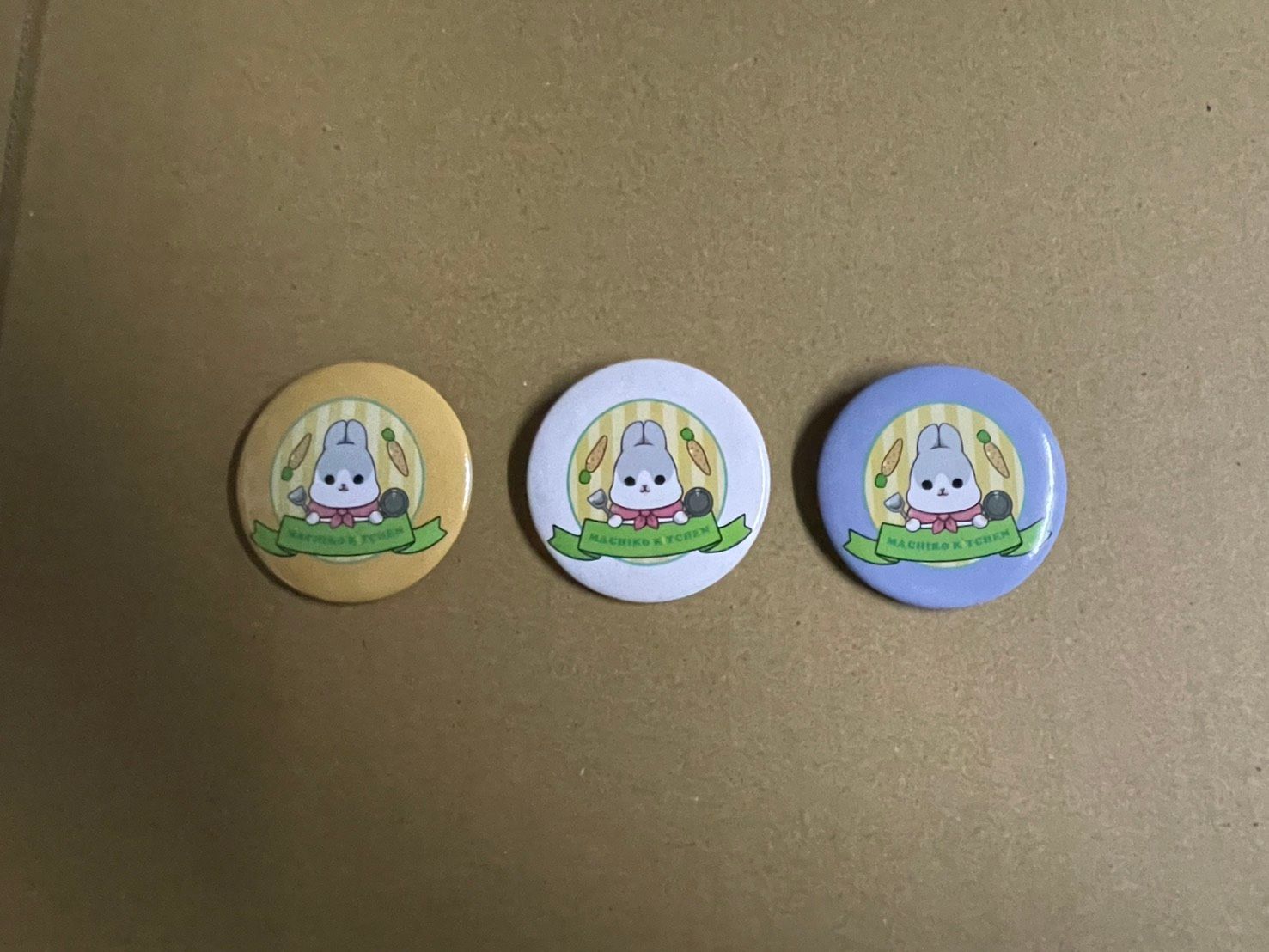 ㄇㄚˊ幾兔徽章※非賣品