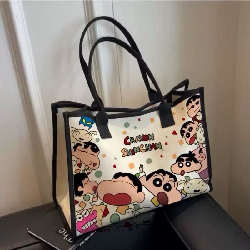 蠟筆小新手提帆布包 大款 / 小款