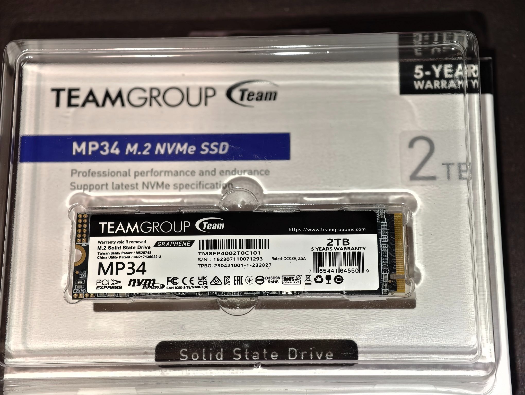 MP34 Gen3 2TB SSD