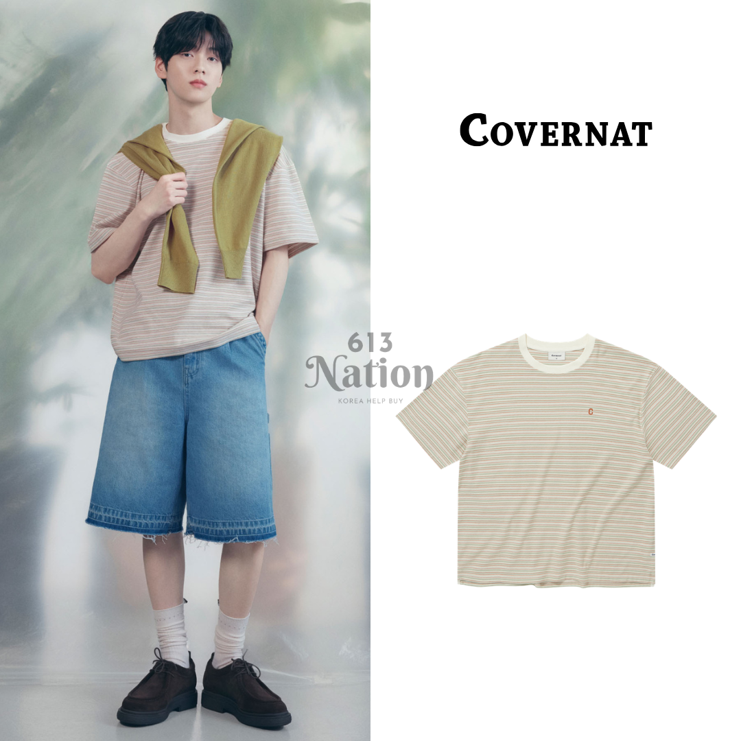 秀彬同款Multi Stripe T-Shirt